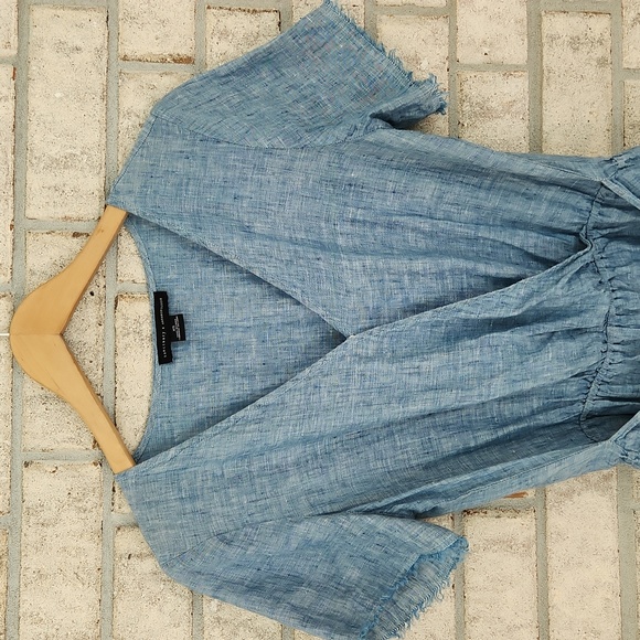 Sanctuary x Anthropologie Montana Tie-Front Romper - Picture 4 of 7